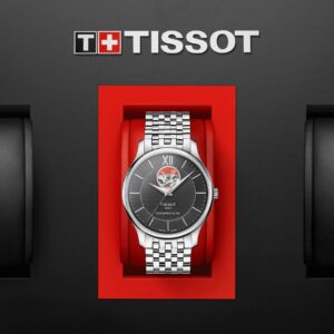 Tissot Tradition Powermatic 80 Open Heart sku T0639071105800