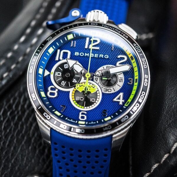 Bomberg Bolt-68 Racing 'Royal Blue' sku BS45CHSP059910