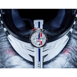 Bomberg Bolt-68 Racing 'Navy Stripe' sku BS45CHSP059410