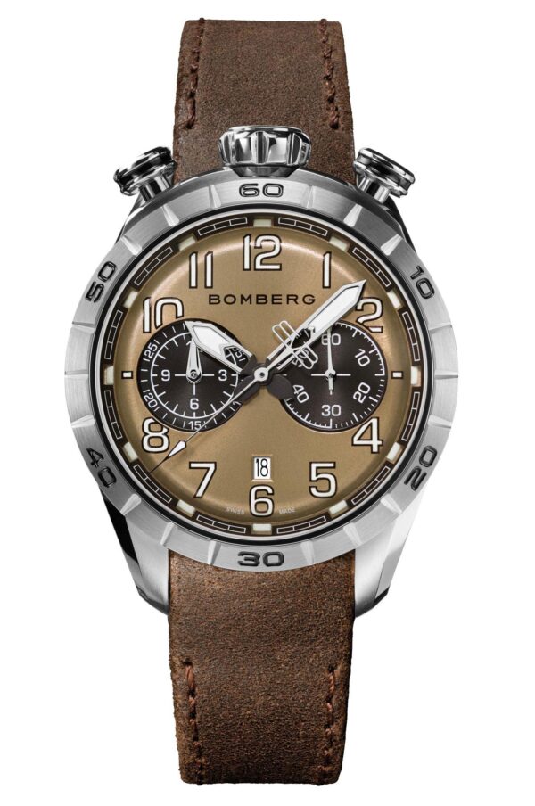 Bomberg BB-68 Brown Chronograph sku NS44CHSS2069