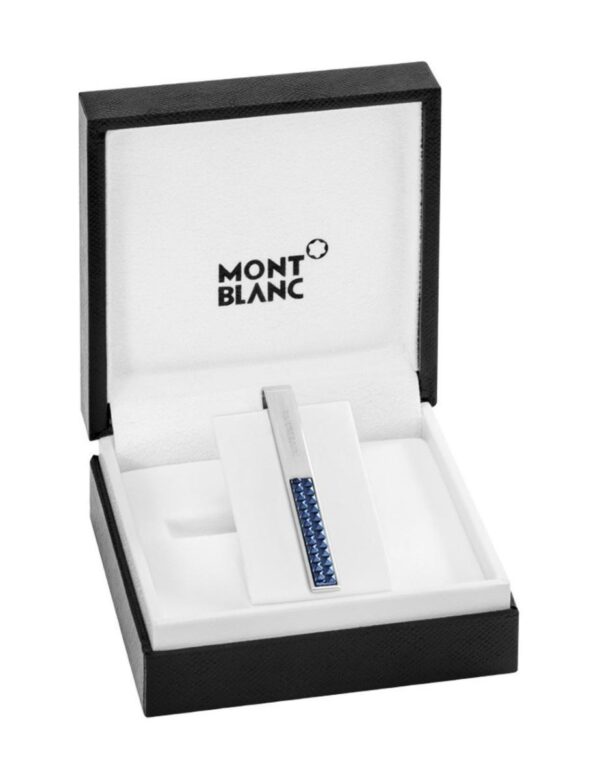 Montblanc Tie-Bar Steel Blue