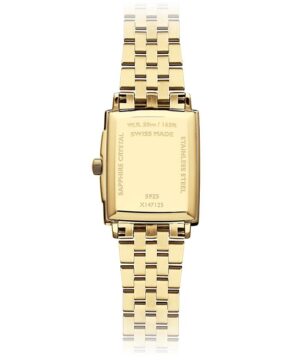 RAYMOND WEIL Toccata Ladies Gold Diamond Quartz Watch, 22.6 x 28.1 mm