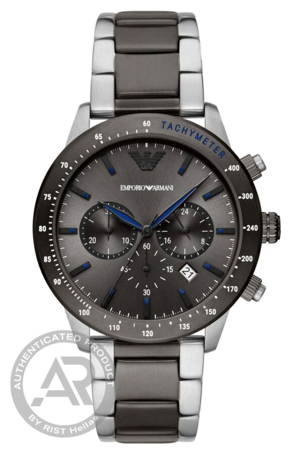 EMPORIO ARMANI CHRONOGRAPH TWO-TONE STAINLESS STEEL WATCH