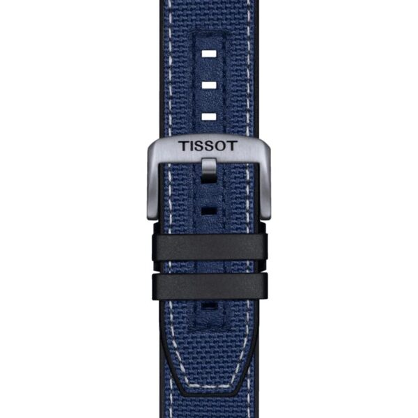 TISSOT Supersport Blue Fabric Strap Chronograph