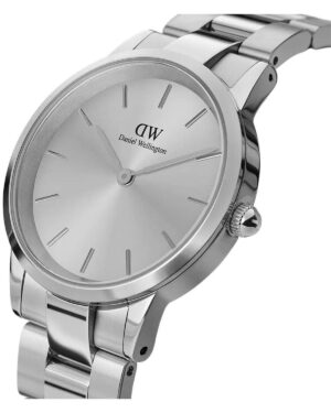 DANIEL WELLINGTON Iconic Link Unitone Silver 28mm