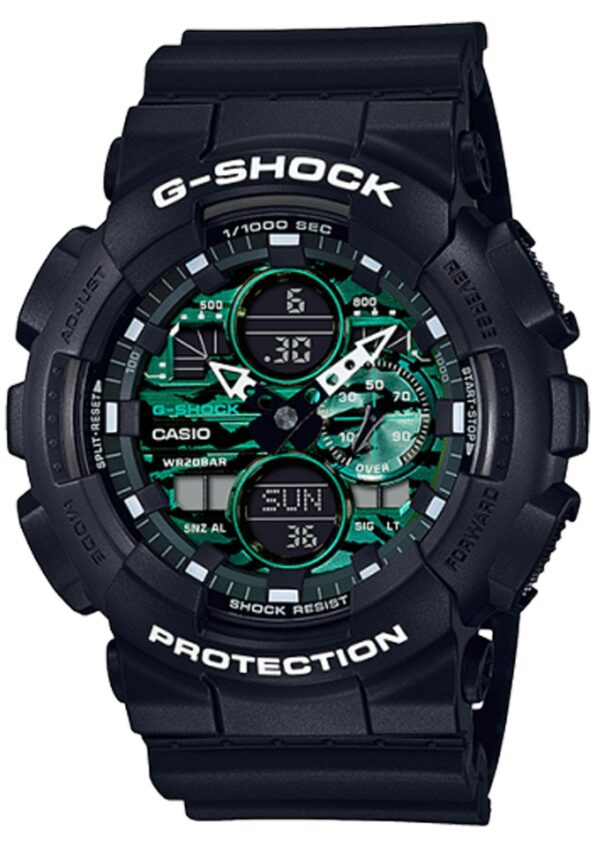 Casio Gshock Black Rubber Strap