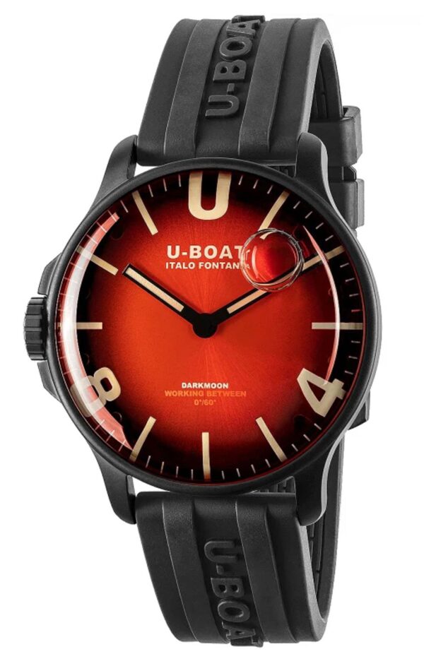 U-BOAT Darkmoon 44MM Red IPB Soleil