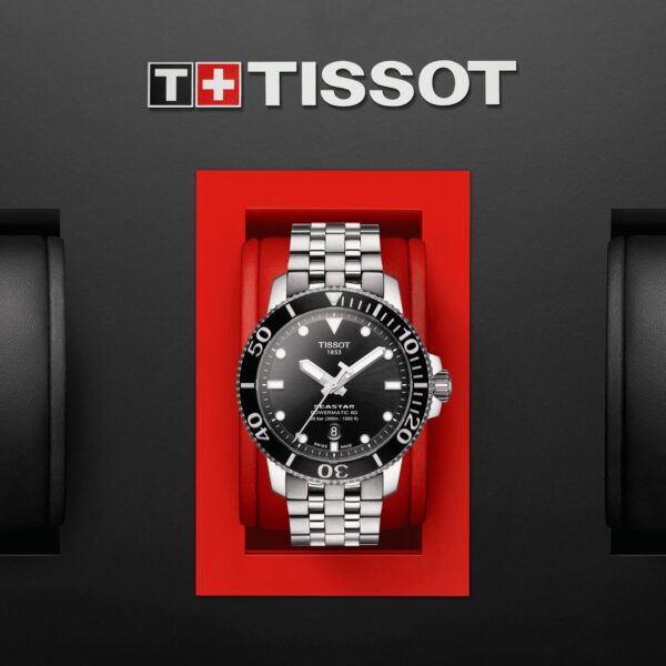 TISSOT T-Sport Seastar 1000 Powermatic 80 Stainless Steel Bracelet