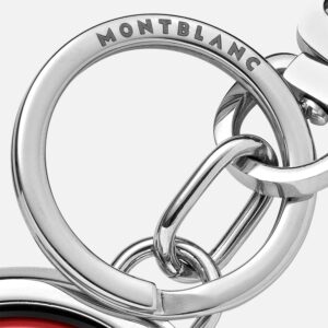 MONTBLANC Meisterstuck Spinning Emblem Key Fob Red