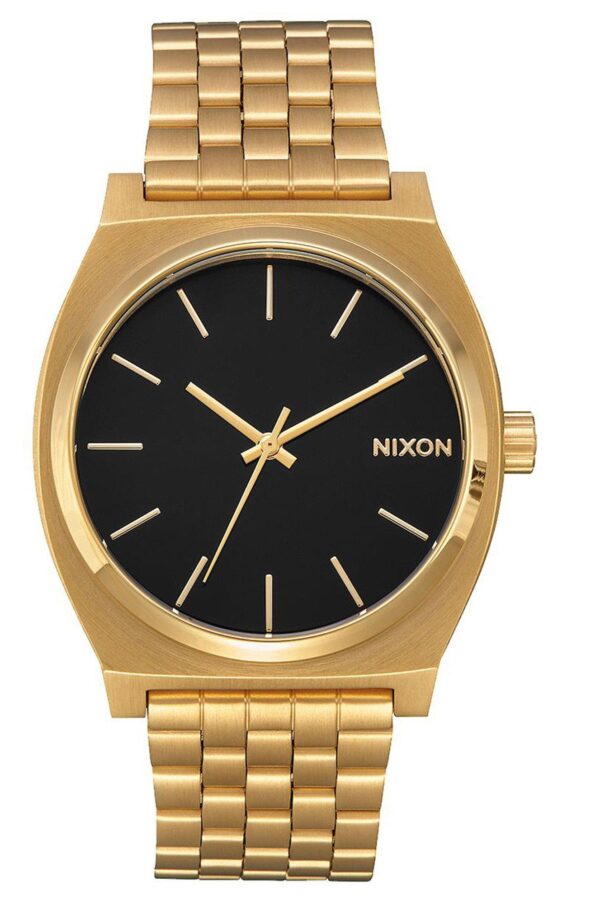 Nixon Time Teller Gold Blue Dial