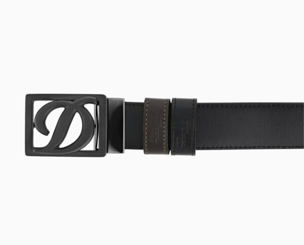 S.T. DUPONT Black Logo D Belt 30mm