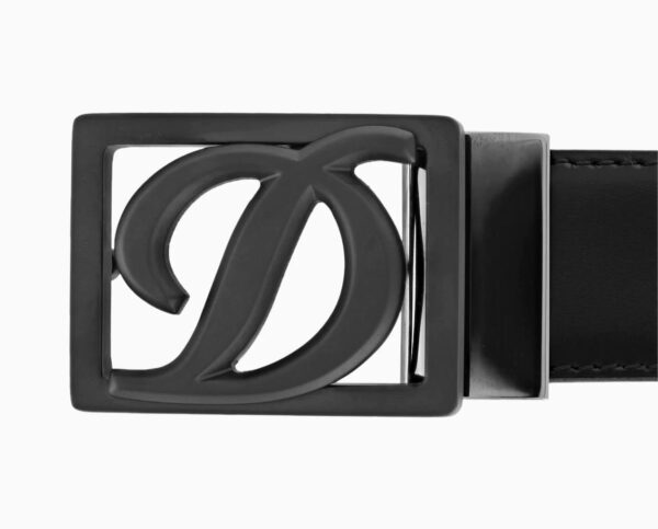 S.T. DUPONT Black Logo D Belt 30mm