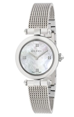 GUCCI Diamantissima Mother of Pearl Dial Stainless Steel Women's Watch