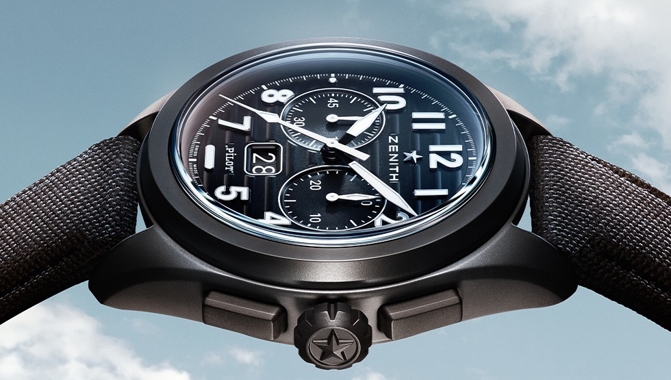 THE SKY IS YOURS: ZENITH’S NEW “PILOT” COLLECTION TAKES OFF AT WATCHES & WONDERS 2023