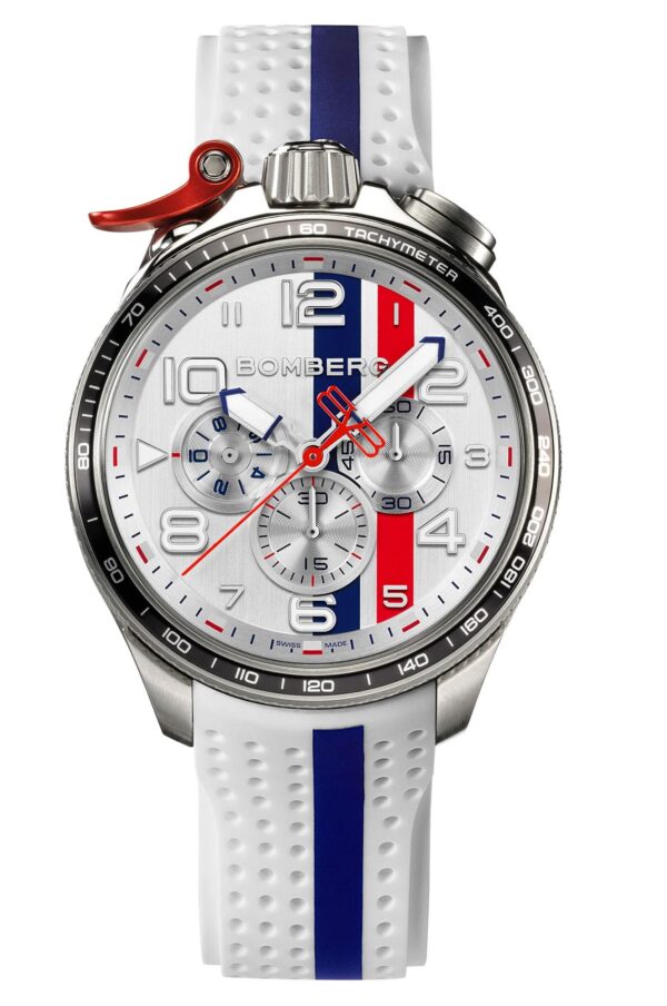 Bomberg Bolt-68 Racing 'Navy Stripe' sku BS45CHSP059410