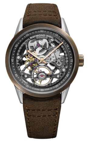 RAYMOND WEIL Freelancer Calibre Skeleton Men's Automatic Bronze Watch