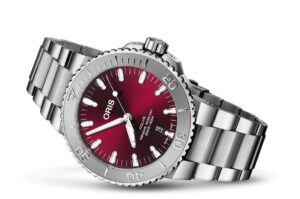 Oris Aquis Date Cherry 43.5mm Automatic Watch