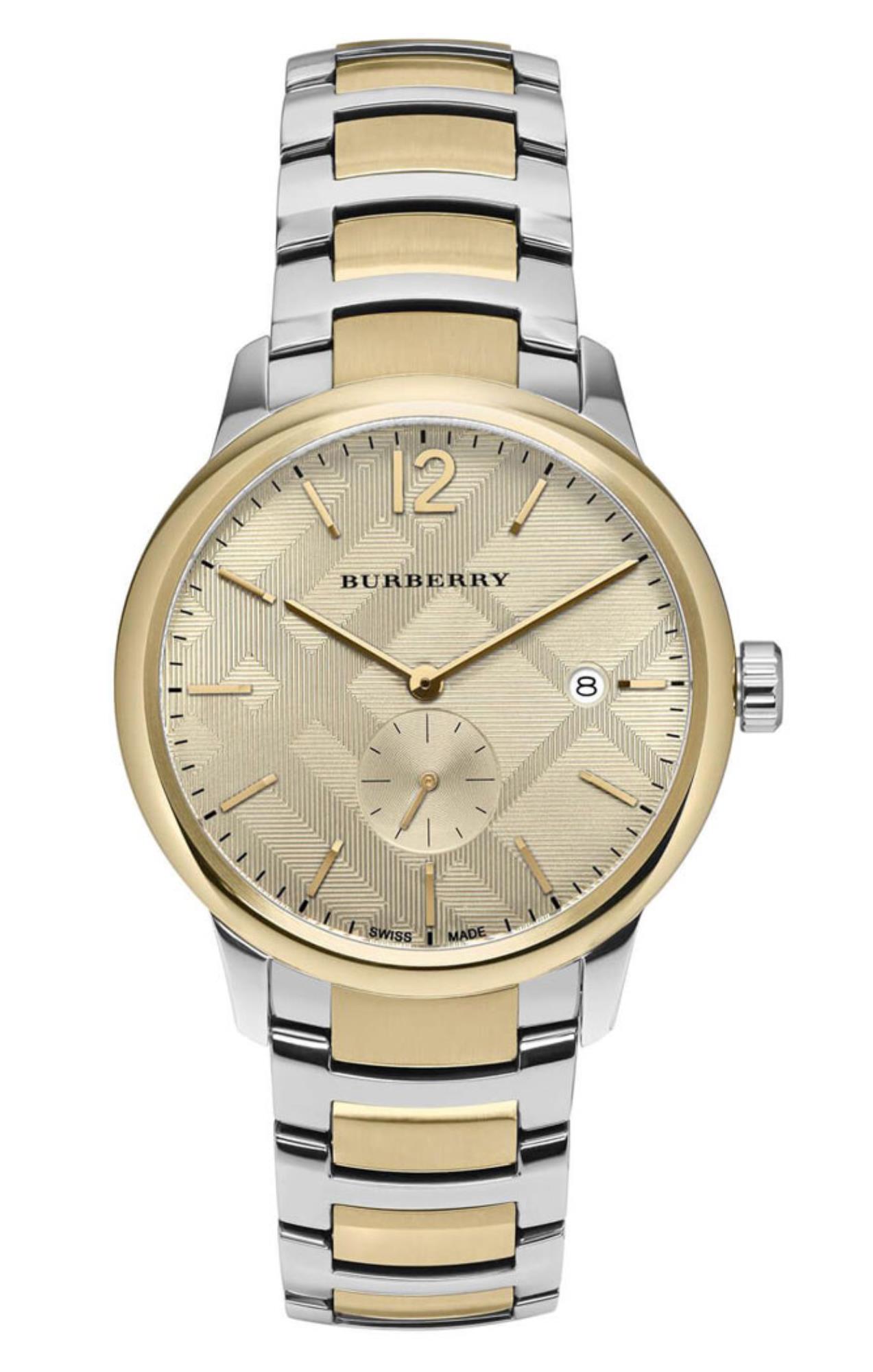 BURBERRY The Classic Two Tone Stainless Steel Bracelet - Tempus Jewellery