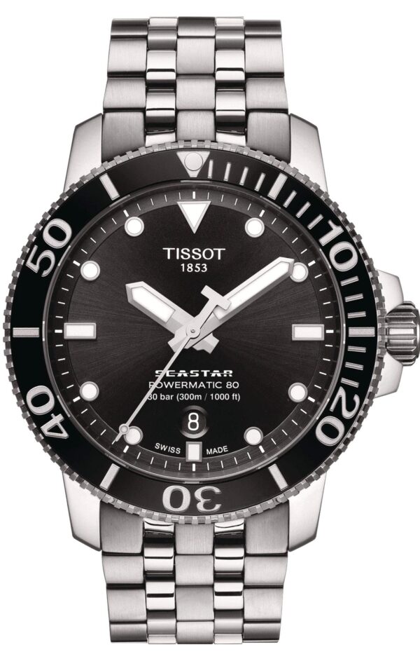 TISSOT T-Sport Seastar 1000 Powermatic 80 Stainless Steel Bracelet