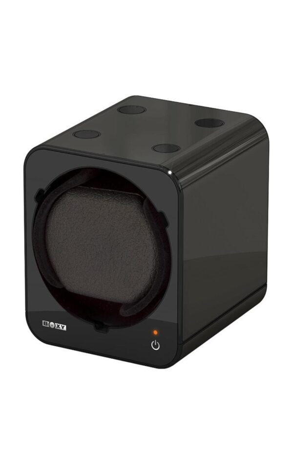 BOXY FANCY BRICK WATCH WINDER BLACK