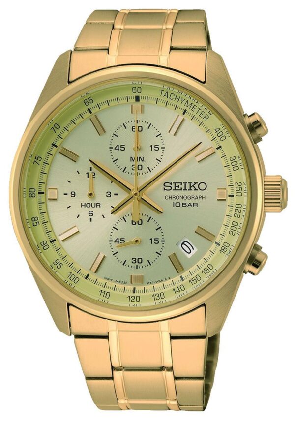 Seiko Chronograph Gold PVD