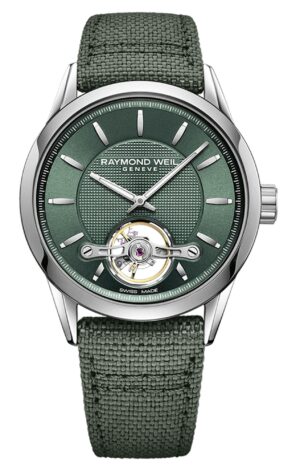 RAYMOND WEIL Freelancer Calibre RW1212 Men's Automatic Green Watch, 42mm