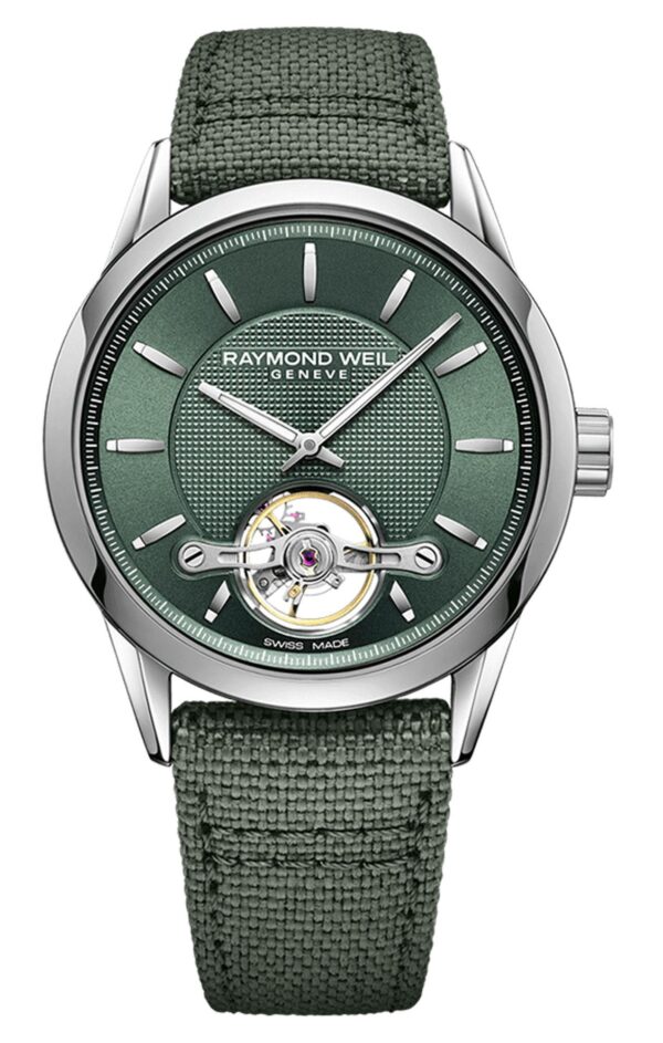 RAYMOND WEIL Freelancer Calibre RW1212 Men's Automatic Green Watch, 42mm