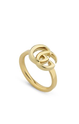 Gucci 18K Yellow Gold Running G Ring