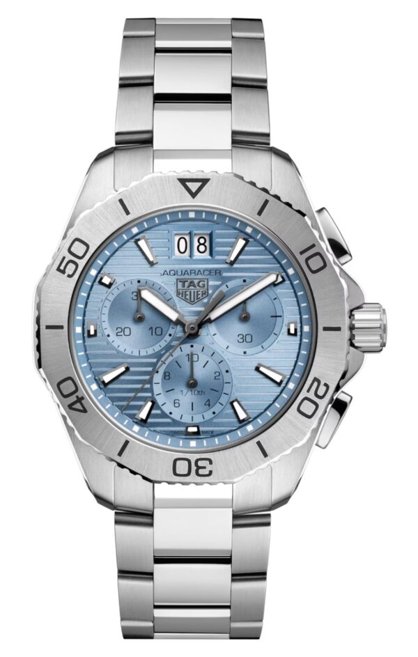 TAG HEUER AQUARACER QUARTZ BLUE DIAL CHRONO