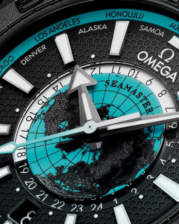 Omega Seamaster planet ocean 600m Worldtimer