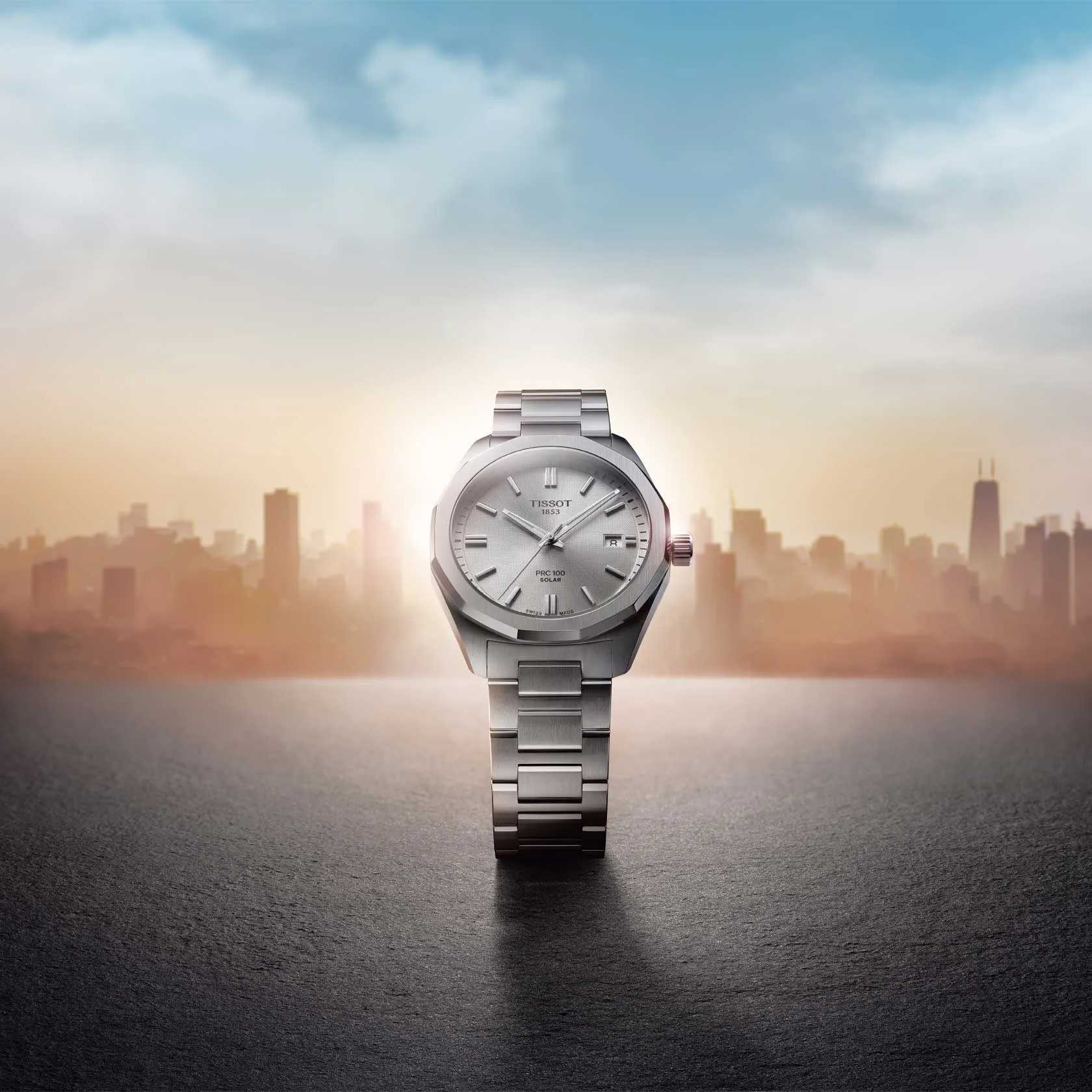T1514221103100 - Tissot PRC 100 Solar TISSOT T1514221103100