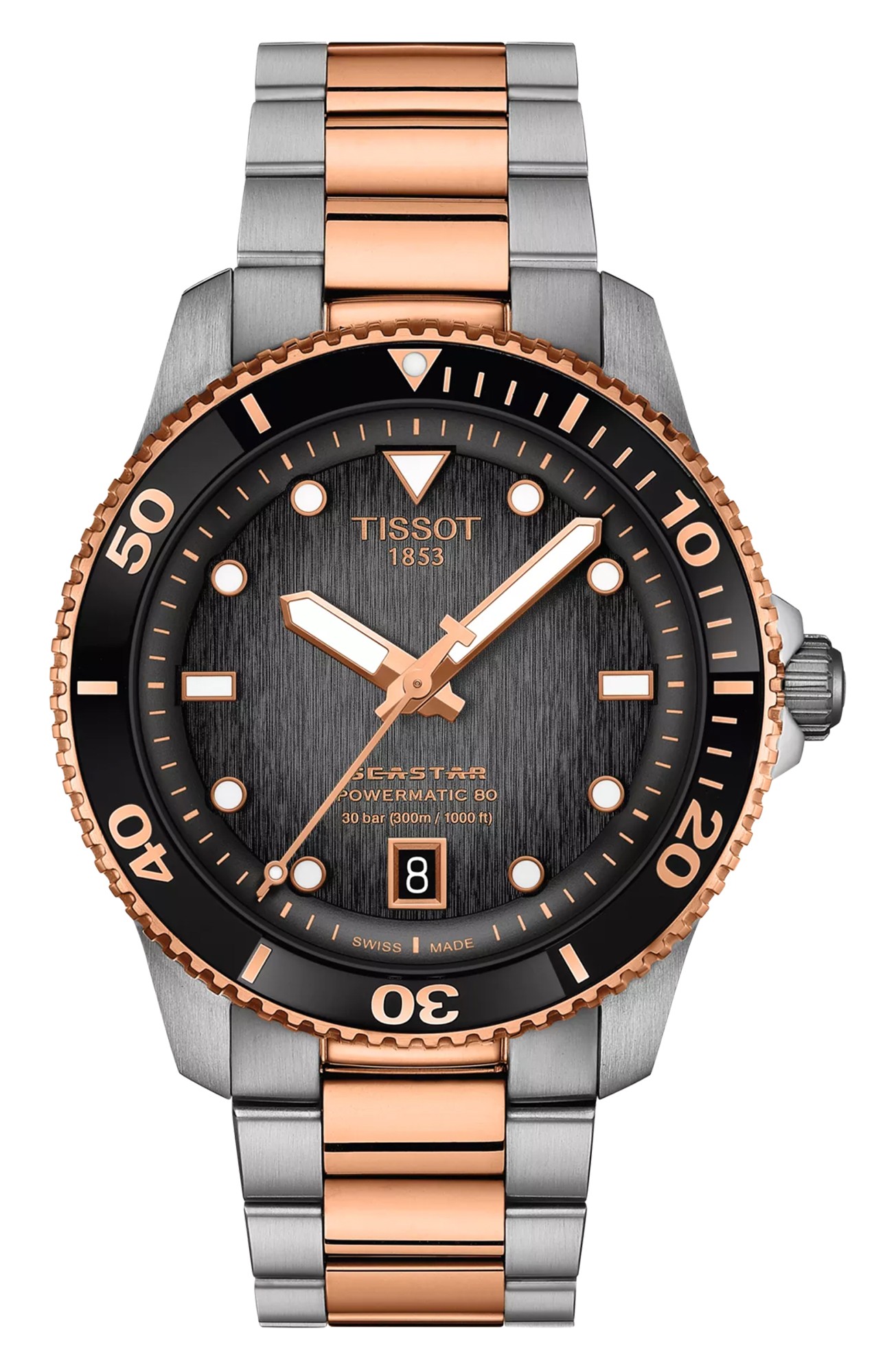 T1208072205101 - Tissot Seastar 1000 Powermatic 80 40mm TISSOT T1208072205101