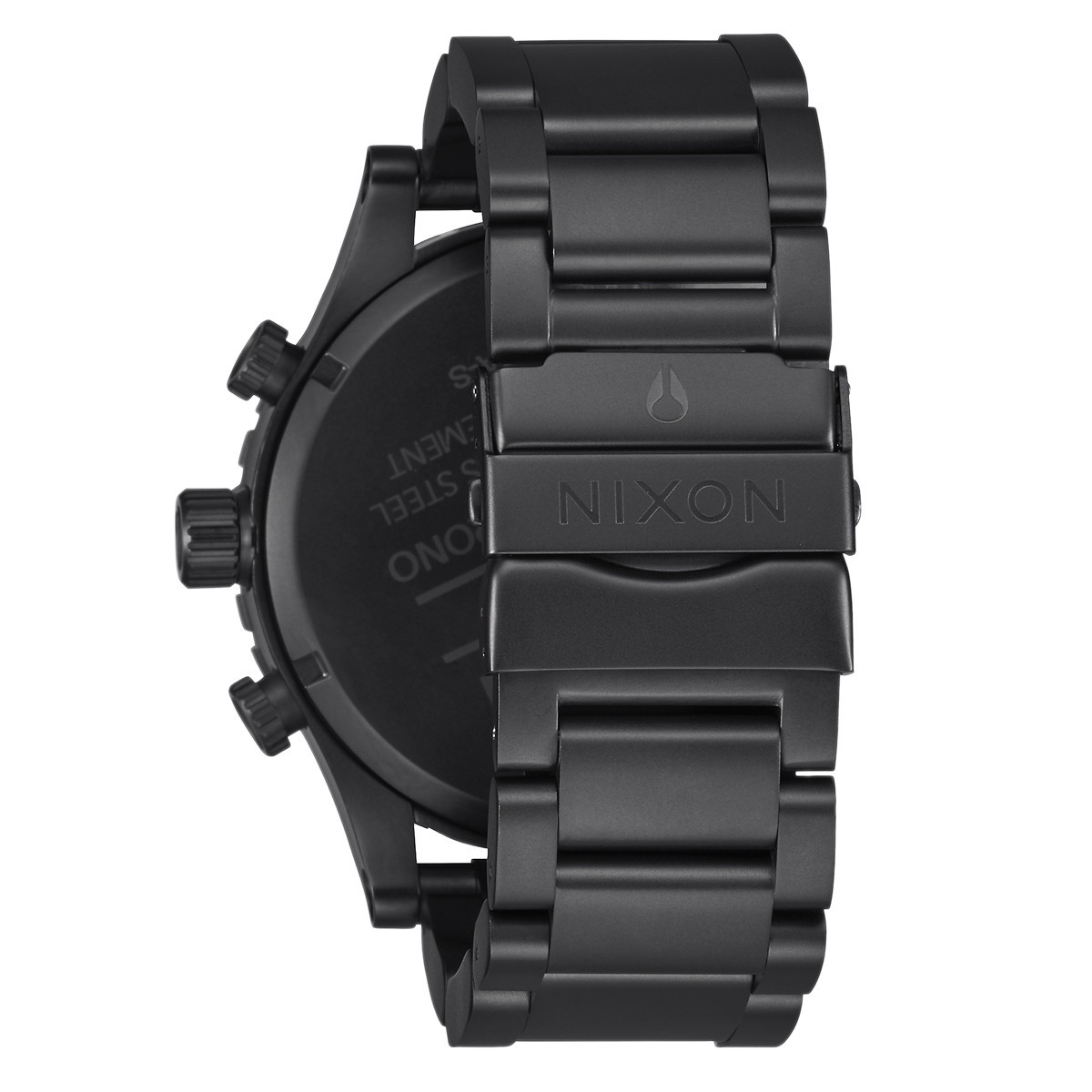A083313200 - Nixon 51-30 Chronograph Black Stainless Steel Bracelet NIXON NIXON 51-30 Chronograph Black Stainless Steel Bracelet
