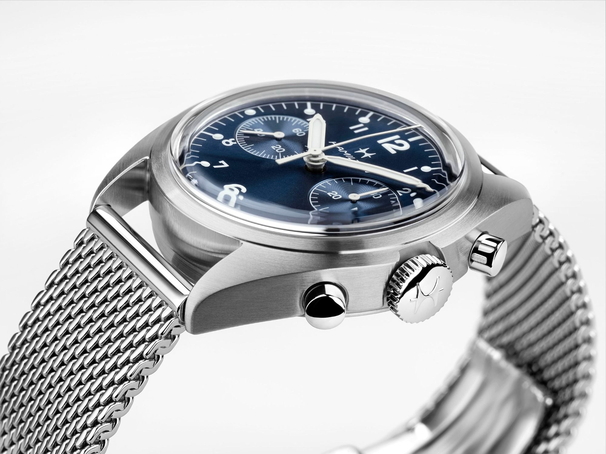 H76409140 - Hamilton Khaki Aviation Pilot Pioneer Mechanical Chrono HAMILTON H76409140