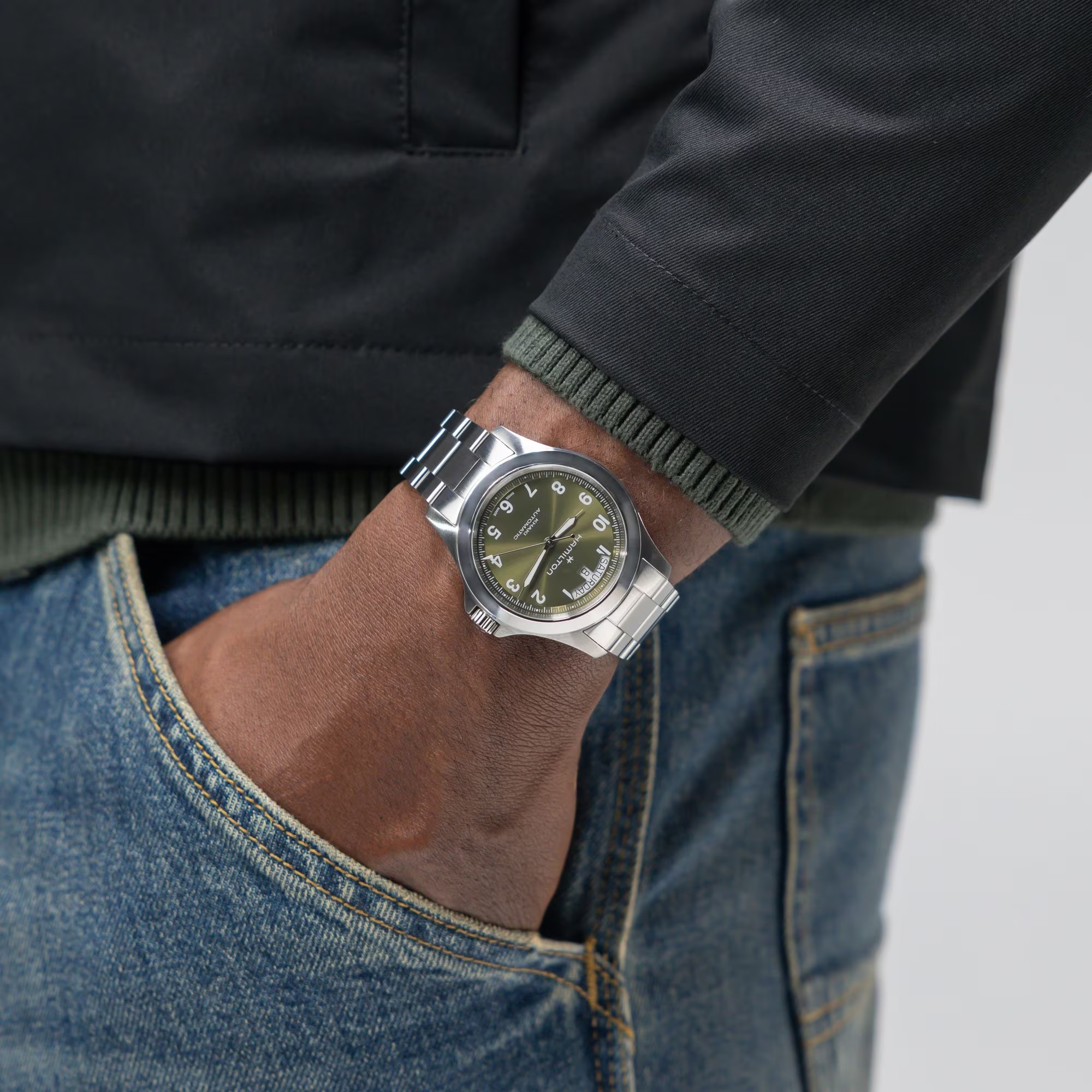 H64475160 - Hamilton Khaki Field King Day Date 40mm HAMILTON H64475160