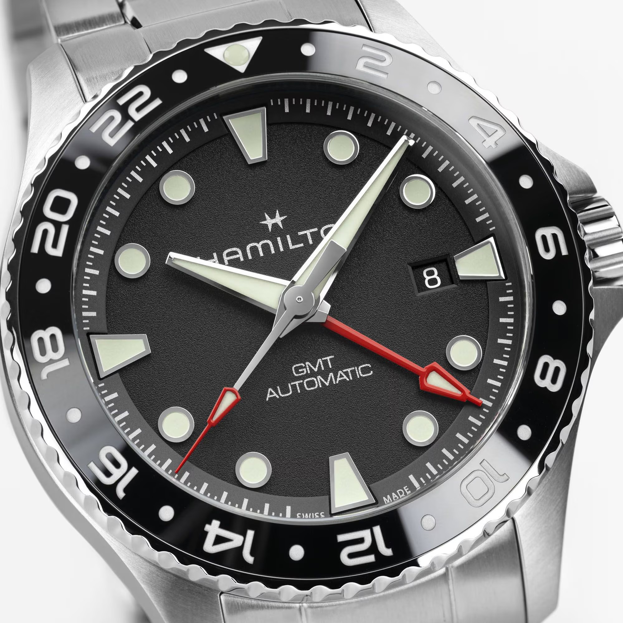 H82555130 - Hamilton Khaki Navy Scuba Auto GMT 43mm HAMILTON H82555130