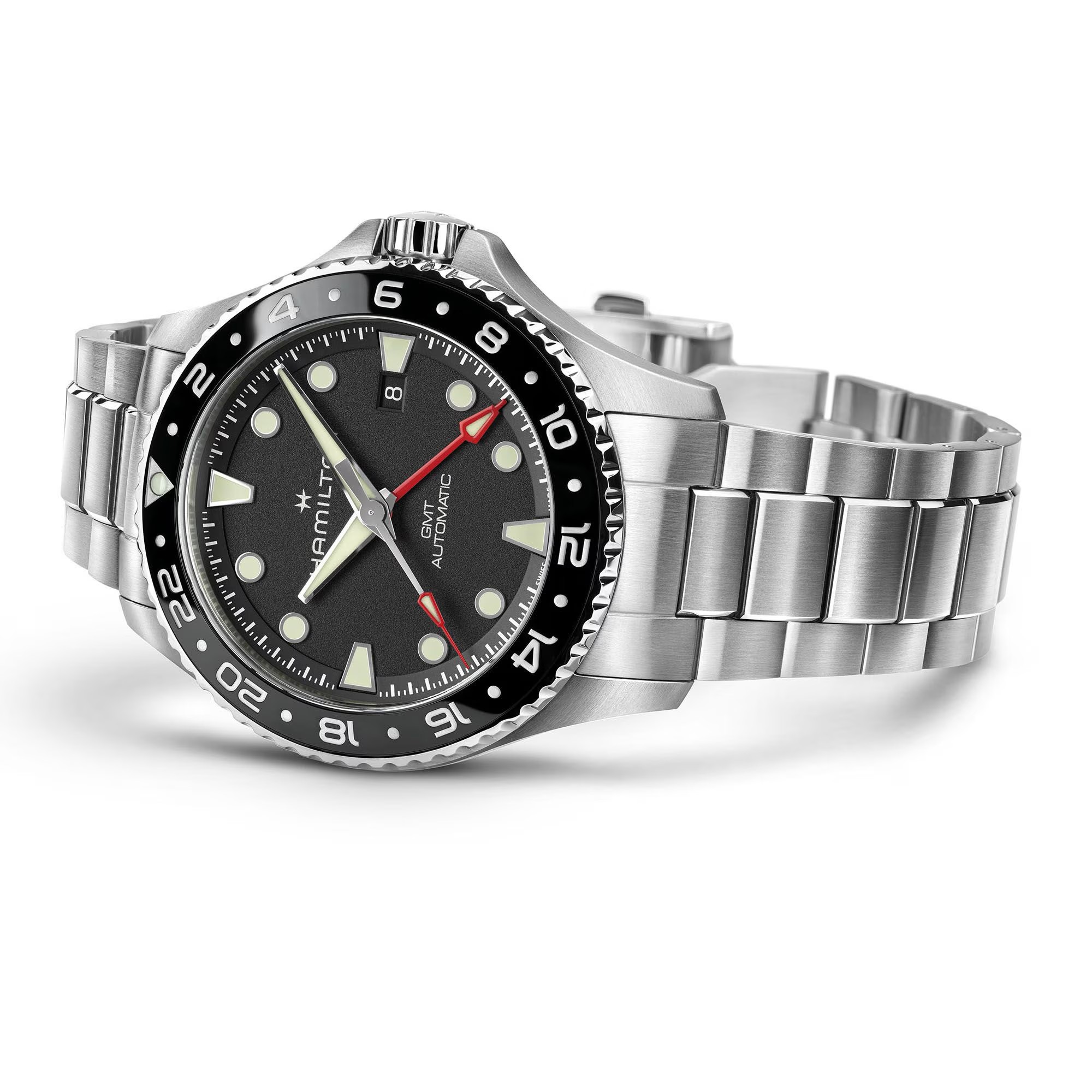 H82555130 - Hamilton Khaki Navy Scuba Auto GMT 43mm HAMILTON H82555130